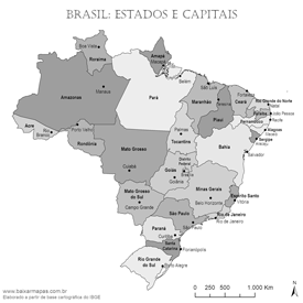 Mapa do Brasil