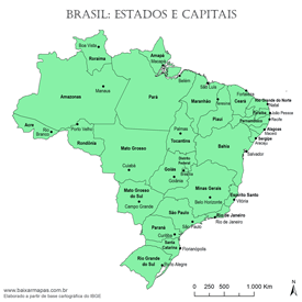 Mapa do Brasil